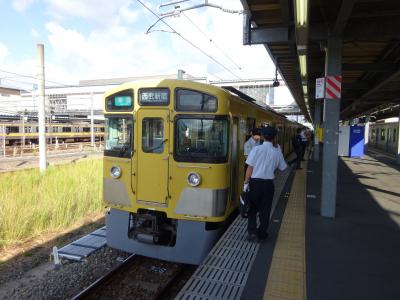 １日フリーパスで西武線に乗ってきた【その１】　西武線のゴチャゴチャしたところを行く（前編）