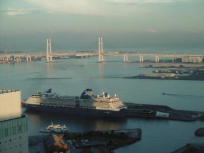 世界に1台だけのデザイナーズ・バスで横浜へーその2.アフタヌーン・ティーと空中散歩ー