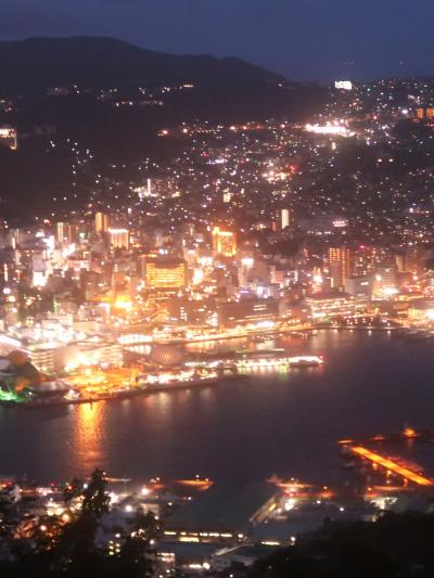 長崎20　稲佐山　1000万ドル？の夜景　☆淵神社・長崎ロープウェイで往復