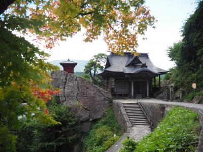 久しぶりの山形の立石寺（山寺）へ日帰り参拝　夏は空いてるけど暑くて大変でした