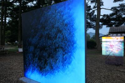 サマーバカンス軽井沢♪　Vol.1３ ☆御代田「MMoP」：美しいライトアップイベント♪