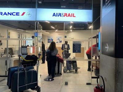 エールフランス「AIR&amp;RAIL」でブリュッセル、の行き方