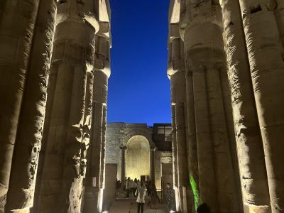 2023エジプト旅行⑦ルクソール～カルナック神殿・ルクソール神殿
