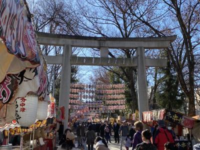 2024年1月　武蔵国守り神、大國魂神社で参拝