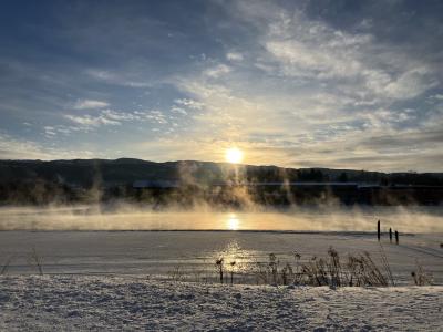 8・10歳児連れ、年末年始ノルウェー帰省：年末年始、極寒のノルウェー編