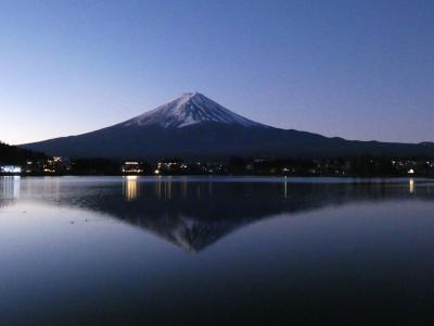 ２０２４年１月　富士山　その１　富士五湖