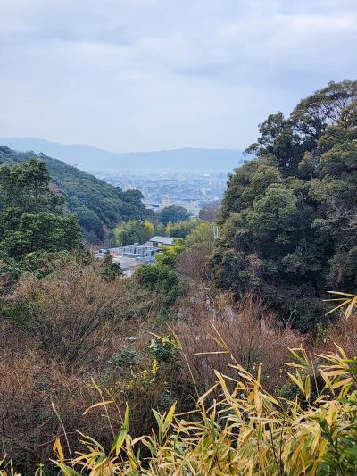 歌の中山　ー　京都　絶景の散歩道 2023年末　(1)