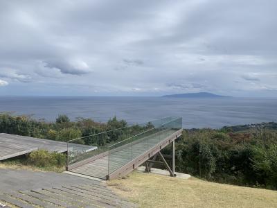 11月の伊東へ！その２　強風でリフトが止まった小室山に徒歩で登ってみました。