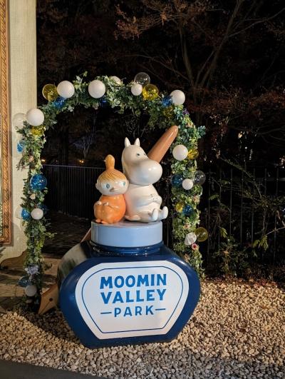ナイトパスにてムーミンバレーパーク