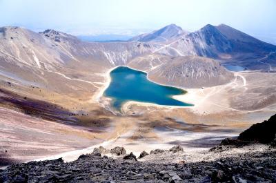 メキシコシティで標高5000m近くまで登山 イスタシワトル山 ネバド・デ・トルカ山 (5000m Peaks around CDMX)