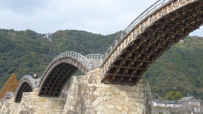 ANA空港巡り-2023年末の冬旅　再び中国地方へ 1泊2日：錦帯橋を堪能して広島発～羽田着