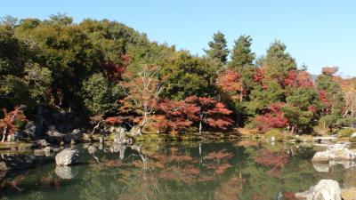 京都嵐山地区の紅葉巡り