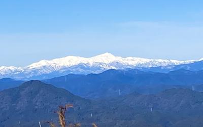 納古山登山(御嶽山、白山、中央アルプス、南アルプスの絶景)