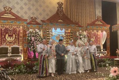 結婚式に招待され7年ぶりのジャカルタ 結婚式と披露宴