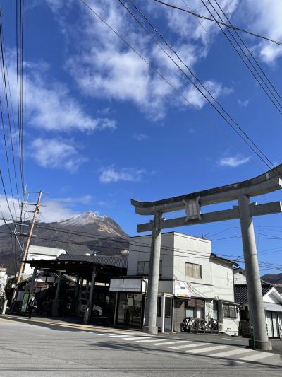 湯布院　宇奈岐日女神社参拝