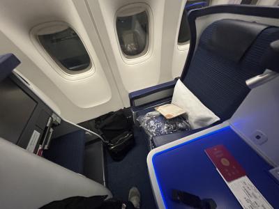 '23-'24年末年始 リスボン・バルセロナ一人旅10:帰国~ANA国際線ビジネククラス搭乗記(ロンドンから東京)