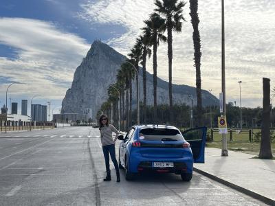 2023年末年始　スペイン　アンダルシアドライブ1,400km②1日目　スペイン　マラガ泊　ミハス　マルベージャ　ジブラルタルへ