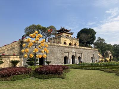 2024新春 ベトナム03：ハノイさんぽ 世界遺産タンロン遺跡(旧ハノイ城址) ベトナム王朝の城