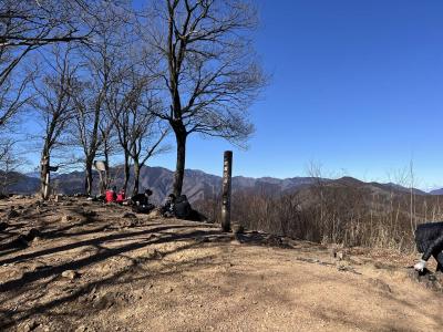 高水三山 電車で行く日帰り登山