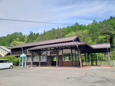 GWはリゾバ。帰りに中央本線（西）で木造レトロ駅巡り【2：寄り道１日目午後の駅巡り 藪原・宮ノ越・原野】