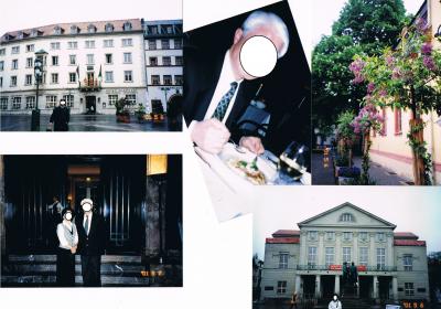 ドイツ16年ぶりの再訪:③文豪ゲーテ・シラーの町、ワイマール一番のホテル　エレファント（象）に泊まる。
