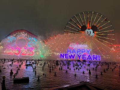 2022 クリスマス旅行vol.3 ディズニーCAアドベンチャー年越し編