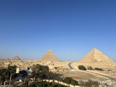 個人手配の家族3人エジプト旅行（2023年12月）①カイロ到着からギザ観光