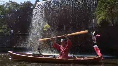 水門川を漕いできました