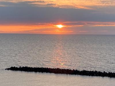 ＜2023・残暑新潟一人旅.２＞瀬波温泉・温泉と夕日で癒されたい！翌日は新潟市内観光