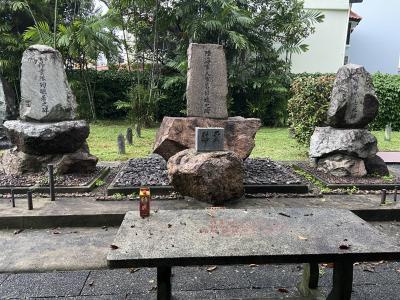 シンガポール歴史旅3、ブキテマなど戦跡と日本人墓地、帰国