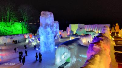 ふるさと納税返礼品クーポンを利用した札幌雪祭り直前＋定山渓温泉日帰り＋支笏湖氷涛まつり（2/2）