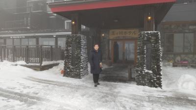 冬の美ヶ原　ホテル王ケ頭（２）