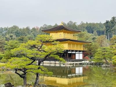 京都観光３日目は金閣寺に龍安寺と嵐山。