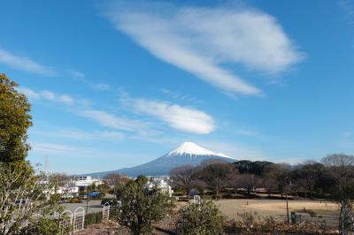 散歩・潤井川沿いを富士山見ながら =2024.01.23=