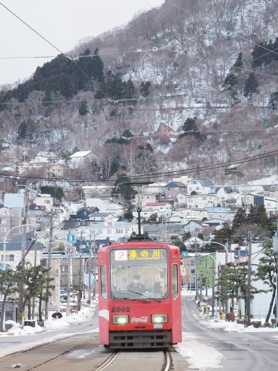 函館、路面電車撮りながら街歩く