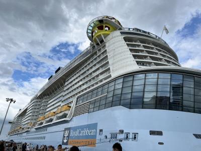 夫婦旅 ロイヤルカリビアン シンガポール発着4泊5日クルーズ ①