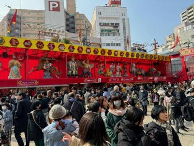 家内の誕生日に長崎ランタン・フェスティバルへ