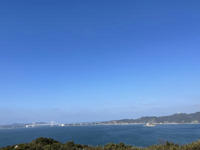 淡路島へ、ホテルニューアワジ別邸蒼空。絶景の見える宿。