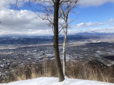 小布施の里山雁田山ハイキング