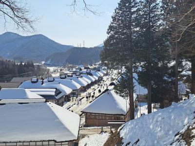 【2024年　会津】1　2人ならツアーで大内宿に行ってみようか？ 　