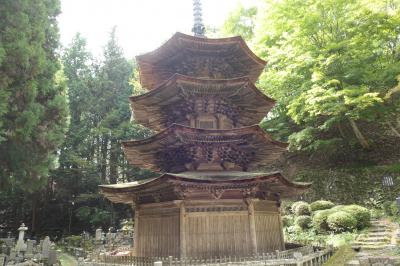 信州の鎌倉旅♪　Vol.71 ☆別所温泉：安楽寺　国宝八角三重塔♪