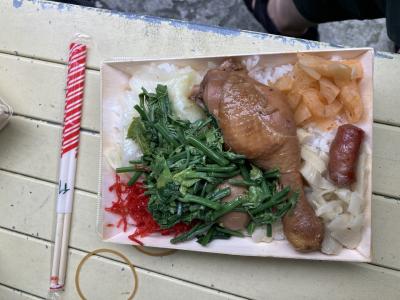 ４年ぶりの海外旅行はノープランの台湾旅行／その８／限界集落っぽい奮起湖の集落をぶらぶらして、雅湖鐵路便當を賞味しました。