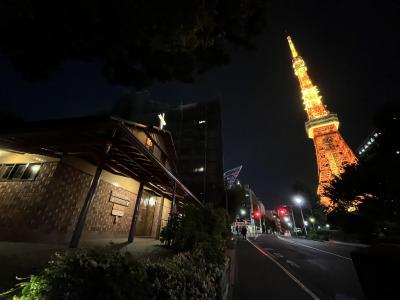 2023年10月18日　夜サイクリング　東京タワー