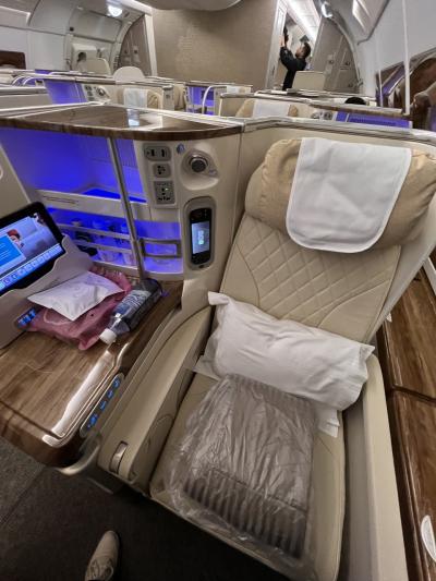 【2023】浦和レッズ_CWC_サウジアラビア遠征2回目_1日目_エミレーツ航空ビジネスクラス！