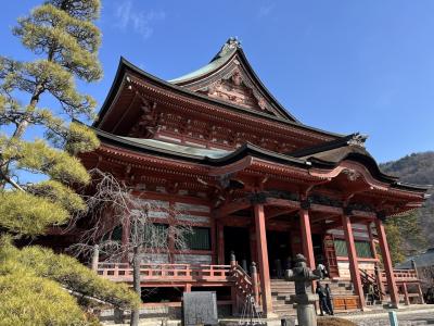 2024年1月冬の週末一泊一人旅～山梨県甲府④：甲斐善光寺・甲州夢小路～