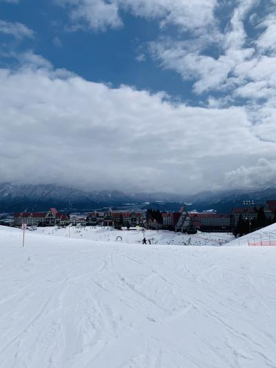 2024年2月　初めて上越国際スキー&グリーンプラザ上越　母子スキー＆スノボ三昧　2泊３日