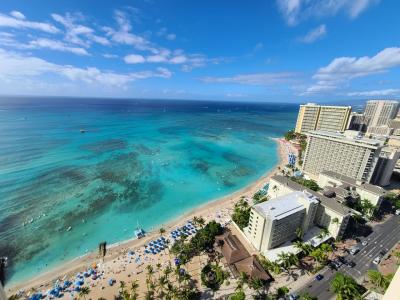 2023-2024年末年始休暇はハワイ4島クルーズ(1)-乗船前下船後ホノルル@ハイアット・リージェンシー