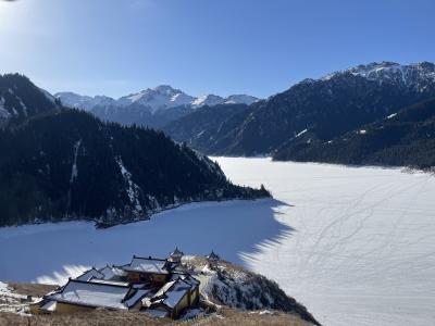 冬の新疆鉄道の旅③-ウルムチ(天池)編