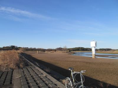 小貝川の岡堰、なるほどこういうものだったのですね[守谷→藤代、小貝川サイクリング]