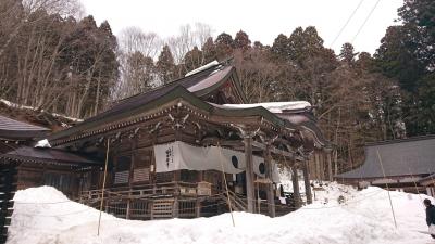 長野さるく 晴れても戸隠雪の国